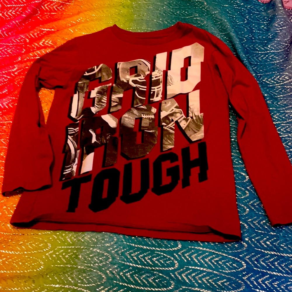 Boys football shirt. Long sleeve.